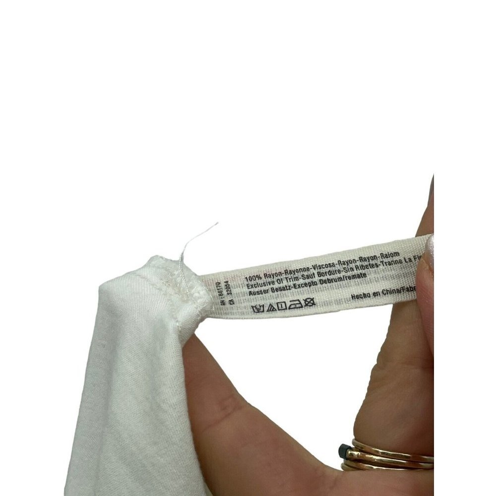 Intimately Free People Solid White Swing Dress Sl… - image 4